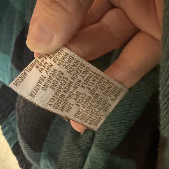 Vintage Y2k Ozark Trail Flannel Plaid Insulated Zip Vest Jacket Outdoor Large - Picture 3 of 10